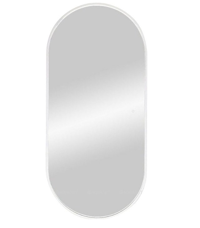 

Art&Max Зеркало Art&Max Bari AM-Bar-700-1500-DS-F-White с подсветкой, Белый, Bari
