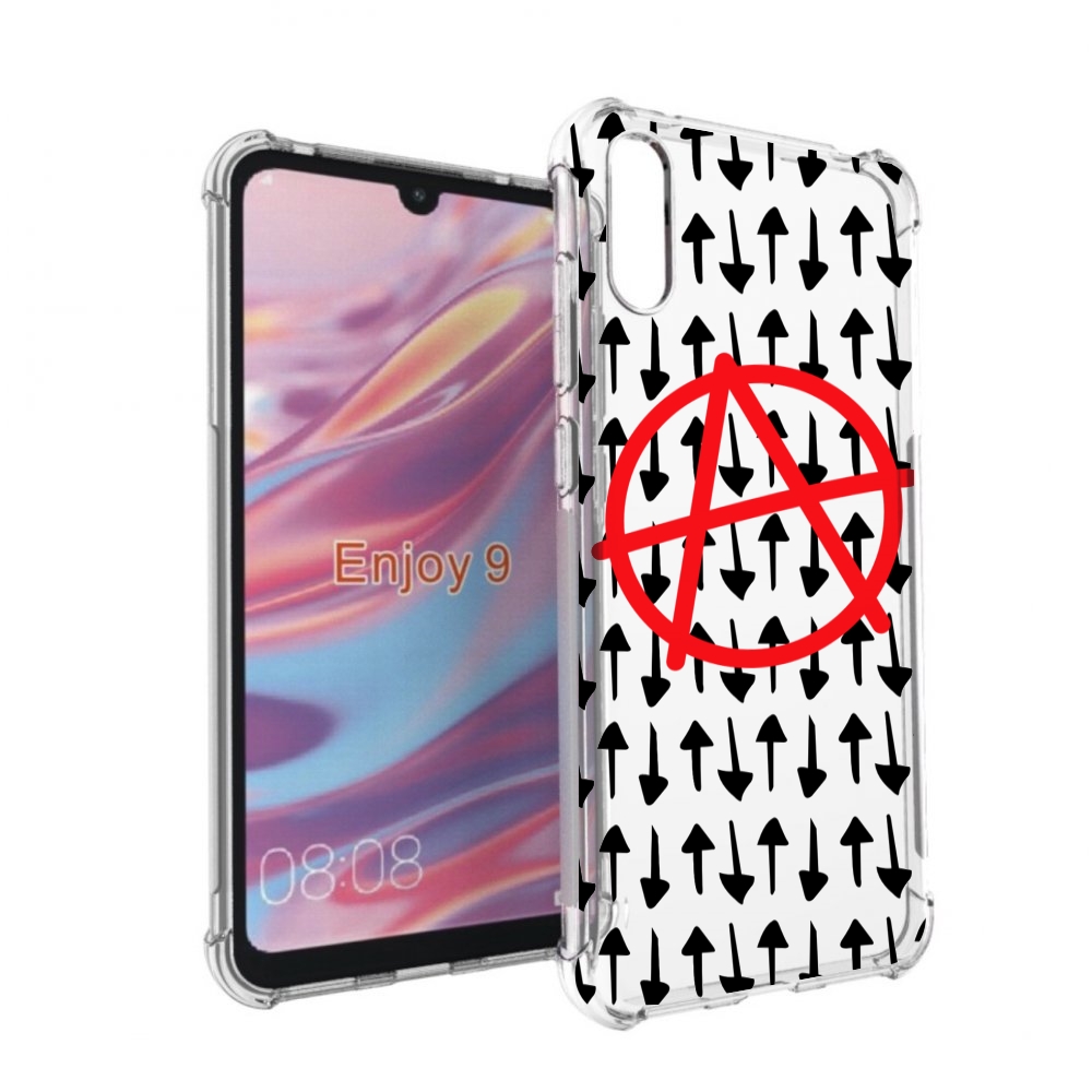 

Чехол бампер MyPads анархия-панк для Huawei Enjoy 9, Прозрачный, Tocco