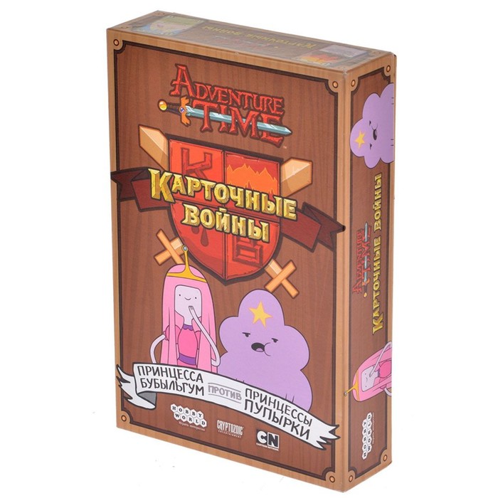 

Настольная игра «Время приключений. Принцесса Бубыльгум против Принцессы Пупырки»