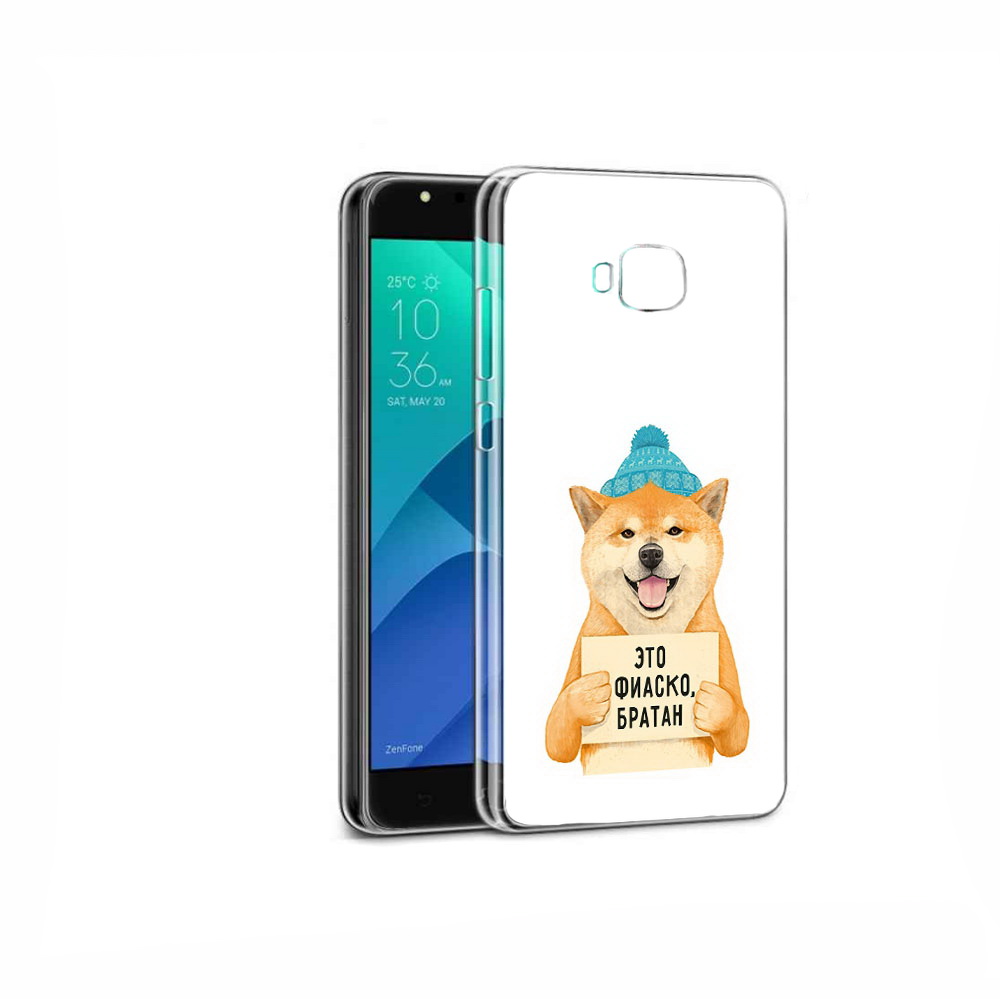 

Чехол MyPads Tocco для Asus ZenFone 4 Selfie фиаско, Прозрачный, Tocco