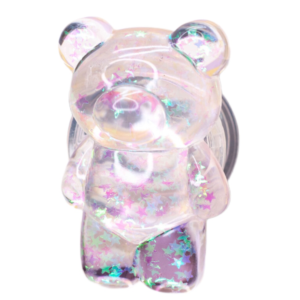 

Попсокет Glossy bear розовый, Glossy bear