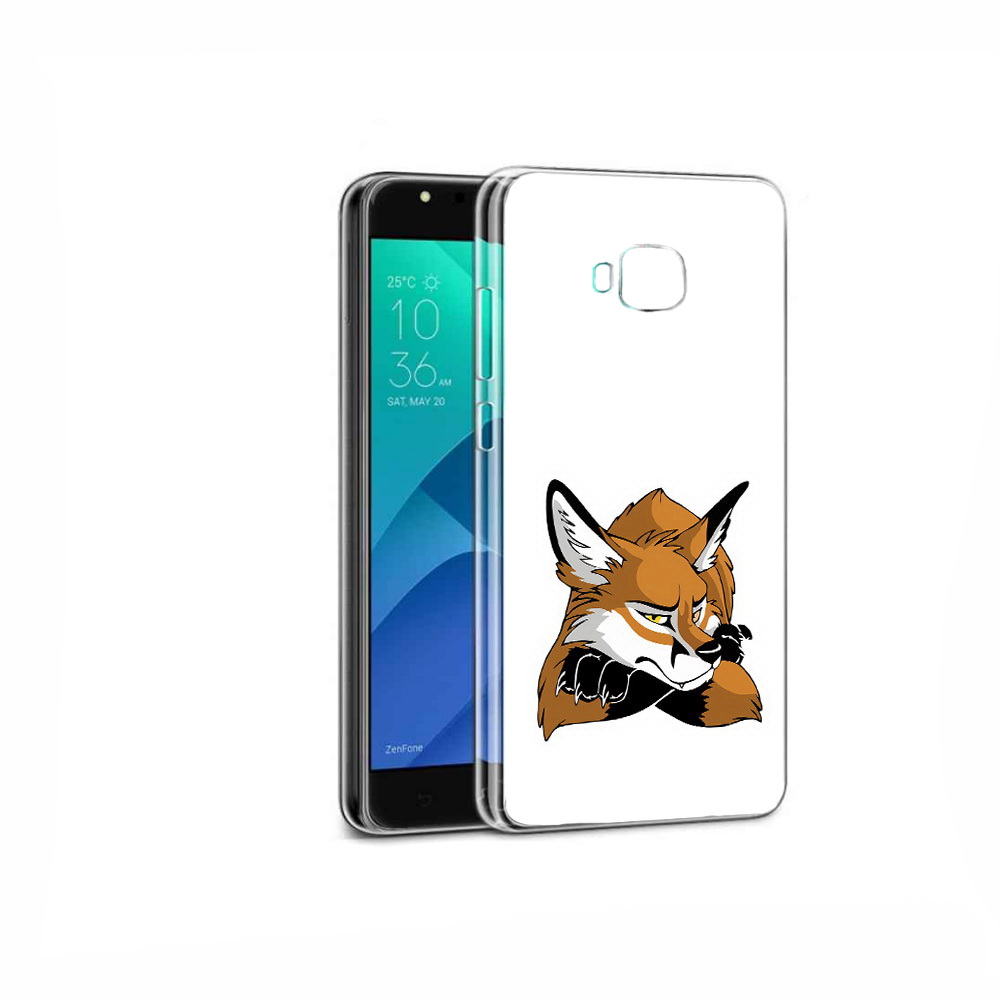 Чехол MyPads Tocco для Asus ZenFone 4 Selfie фокс