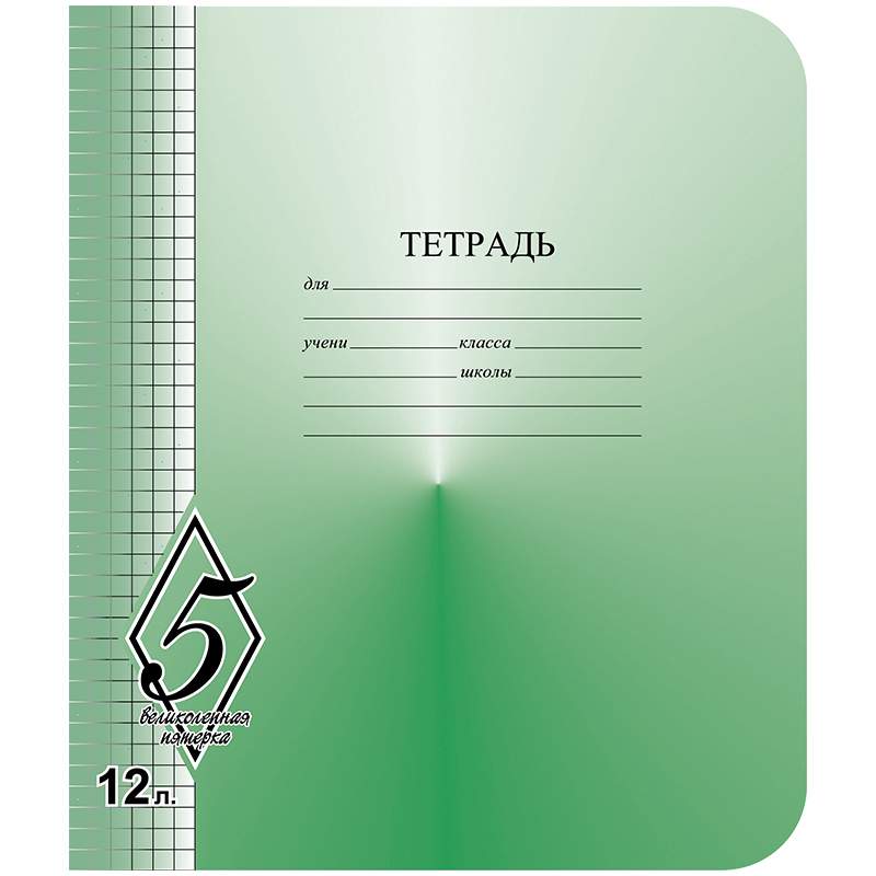 

Тетрадь Каменногорская Бумажная Компания 072987, 12 листов, клетка, 250 штук