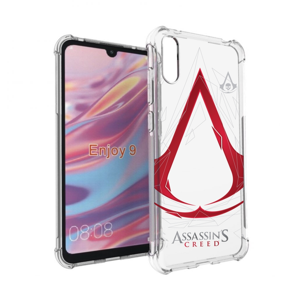

Чехол бампер MyPads ассасин-крид-знак для Huawei Enjoy 9, Прозрачный, Tocco