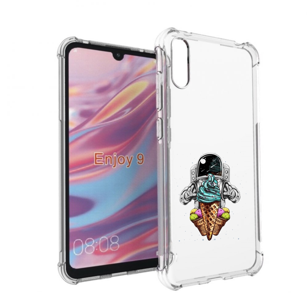 

Чехол бампер MyPads астронавт-любит-мороженное для Huawei Enjoy, Прозрачный, Tocco