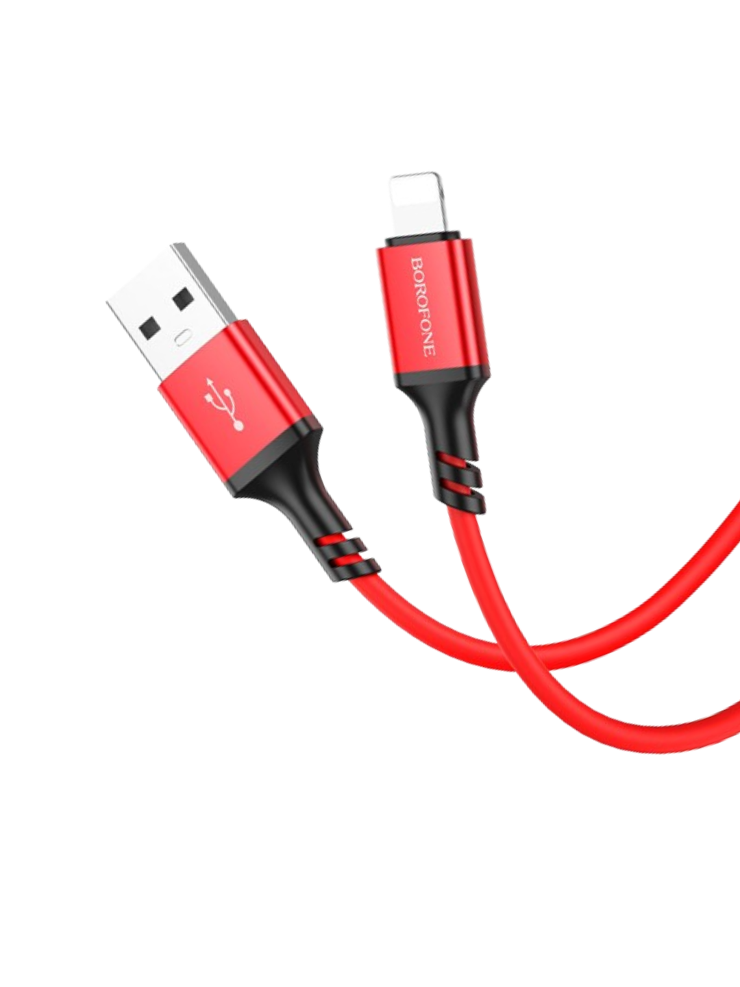 

Кабель USB - USB-A/Lightning Borofone BX83 1 м красный, BX83