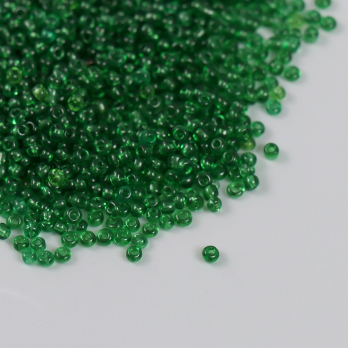 

Бисер арт. 9702927, размер 12/0, трава прозрачный, 450 гр, Зеленый