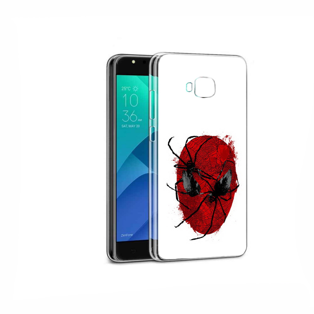 

Чехол MyPads Tocco для Asus ZenFone 4 Selfie человек паук, Прозрачный, Tocco