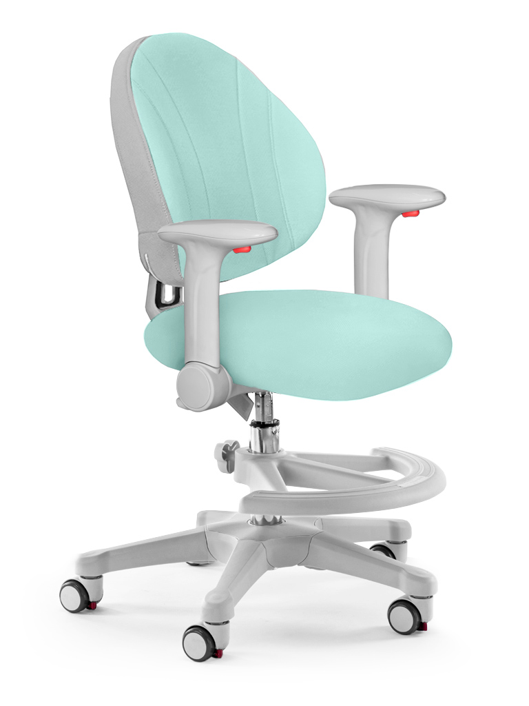 Детское кресло Mealux EVO Mio (Y-407) (Цвет обивки:Зеленый, Цвет каркаса:Серый)