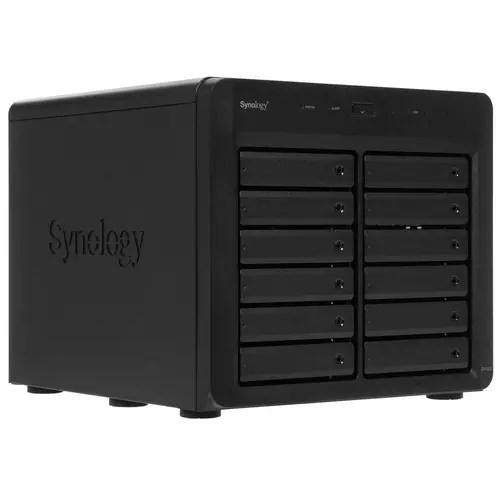 

Сетевое хранилище данных Synology черный (DX1222)