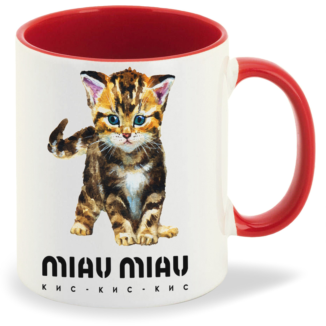 

Кружка CoolPodarok Miau Miau Кмскискис, Miau Miau Кмскискис