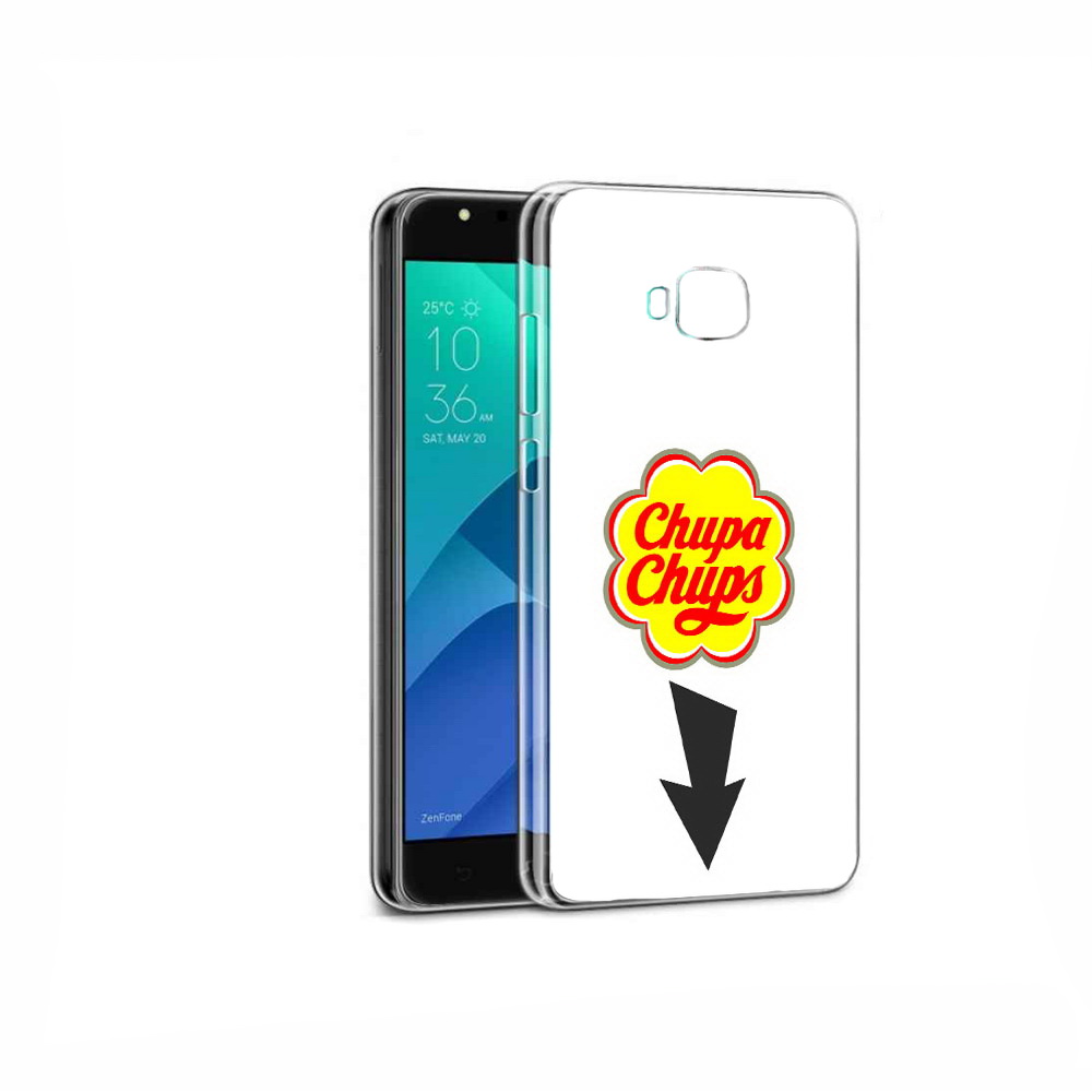 

Чехол MyPads Tocco для Asus ZenFone 4 Selfie чупа чупс, Прозрачный, Tocco
