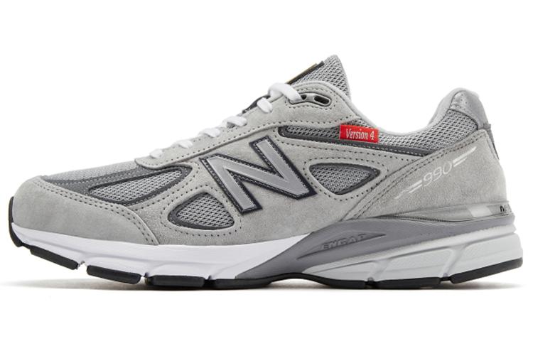 

Кроссовки унисекс New Balance NB 990 V4 version series серые 43 EU, Серый, NB 990 V4 version series