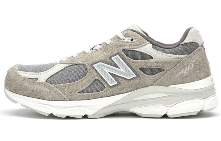 

Кроссовки унисекс New Balance levis NB 990 V3 серые 47.5 EU, Серый, levis x New Balance NB 990 V3