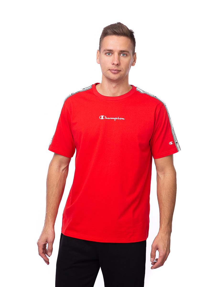 Футболка мужская Champion 217189 красная 2XL