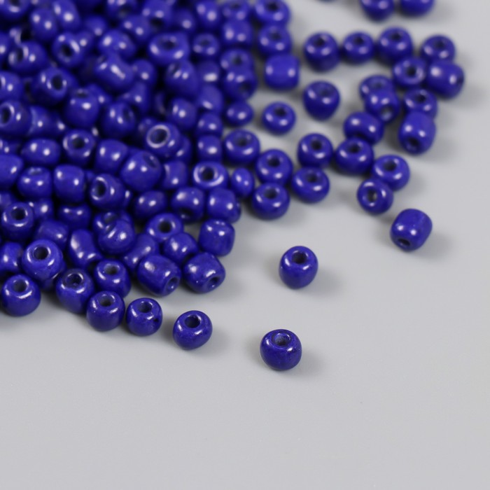 

Бисер арт. 9703040, размер 6/0, ультрамарин яркий, 450 гр, Синий