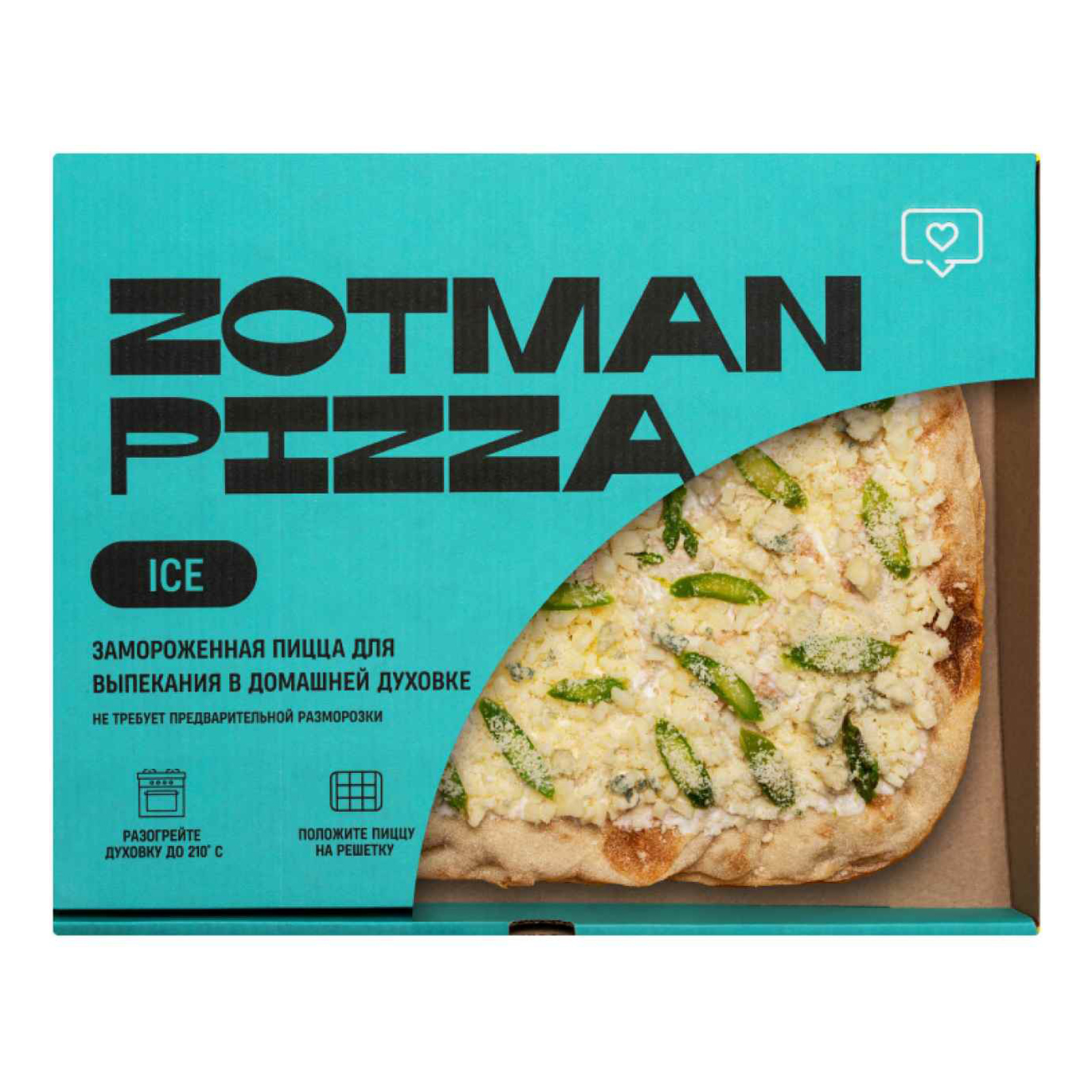 

Пицца Zotman Сырная замороженная 390 г