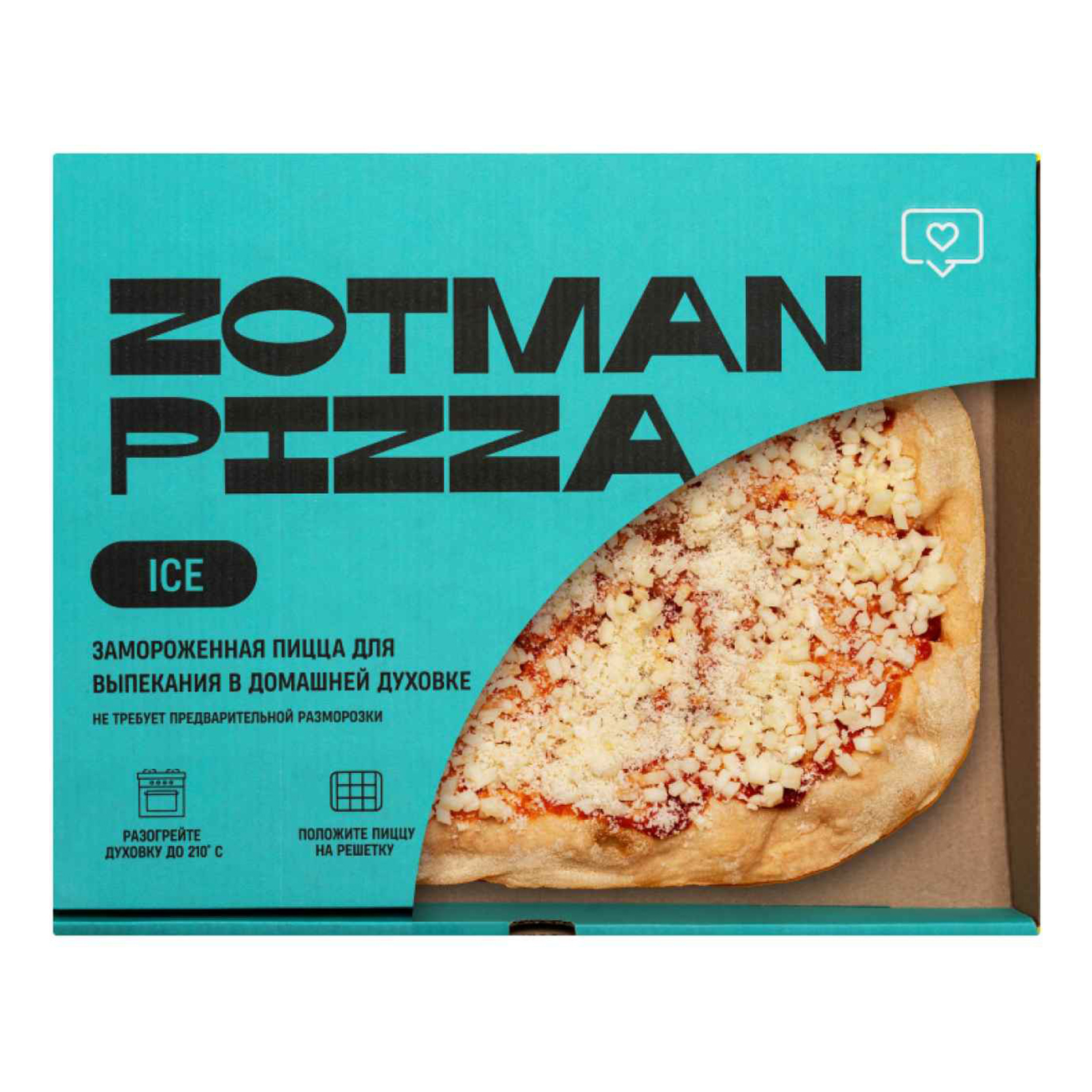 Пицца Zotman Маргарита замороженная 390 г