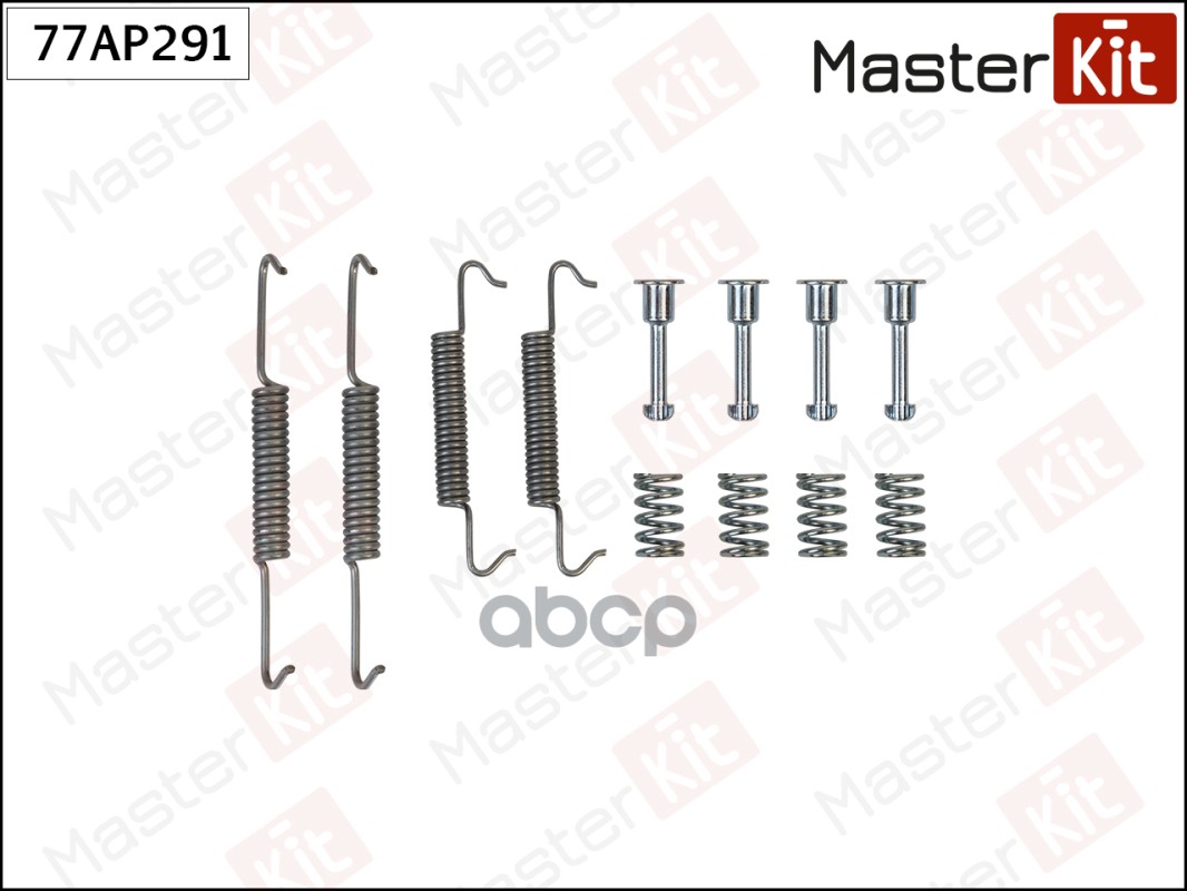 Комплект Установочный Барабанных Колодок Peugeot 406 (8b) 1995 - 2005 77ap291 MasterKit ар