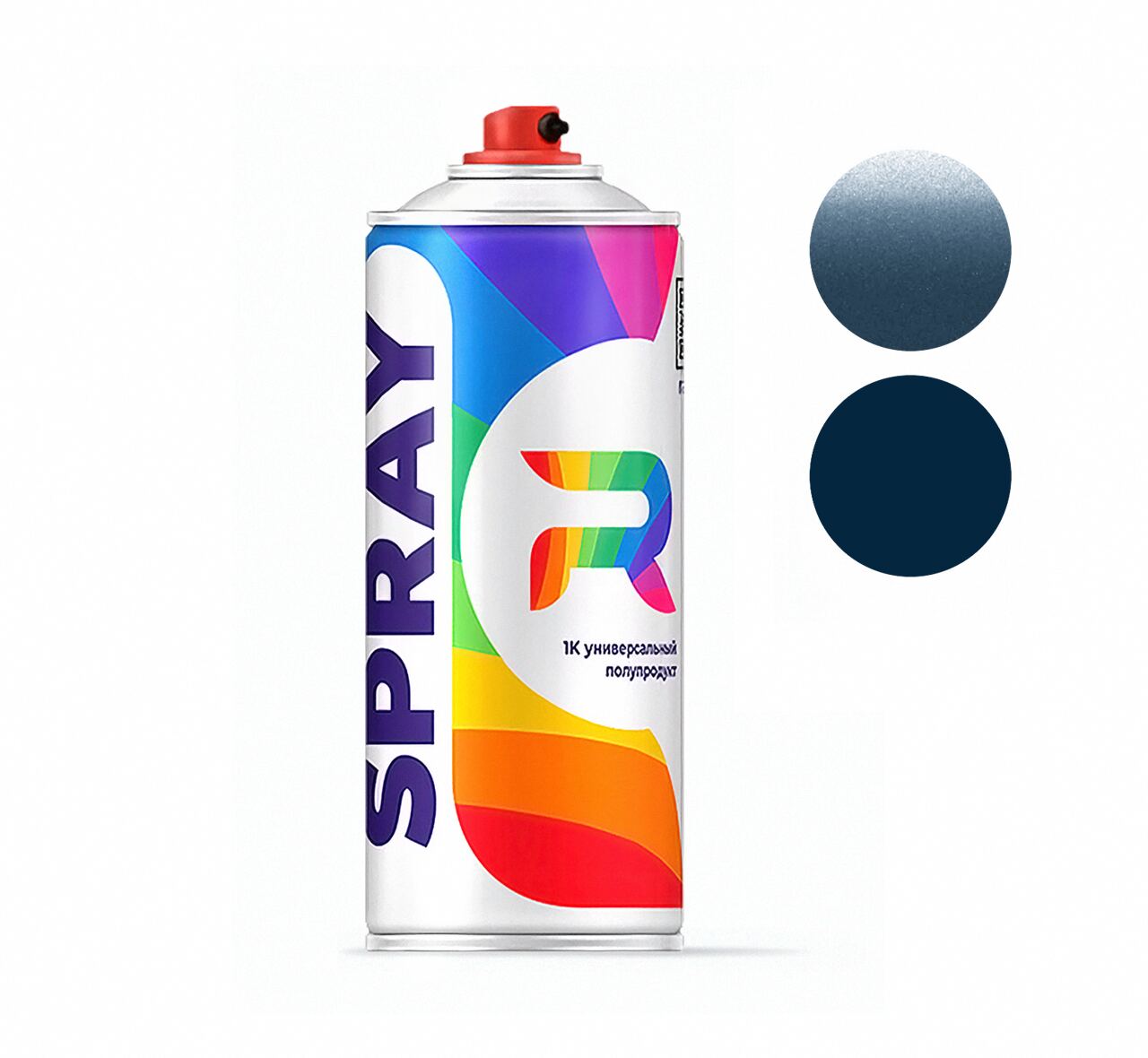 

Автомобильная краска DAF - Aquariusblau (Базовая) RAL1 аэрозоль 520 мл, DAF S5508, 1861234, CC490 - Aquariusblau