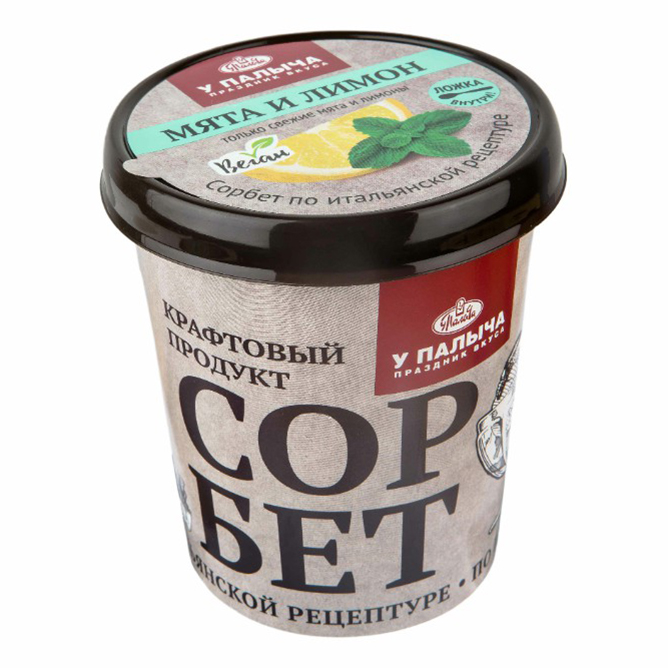 

Сорбет У Палыча Мята и лимон 270 г