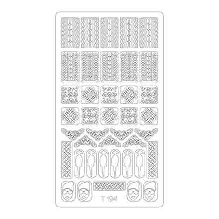 

Набор, Freedecor, Трафареты Deep Design T194, 3 шт.