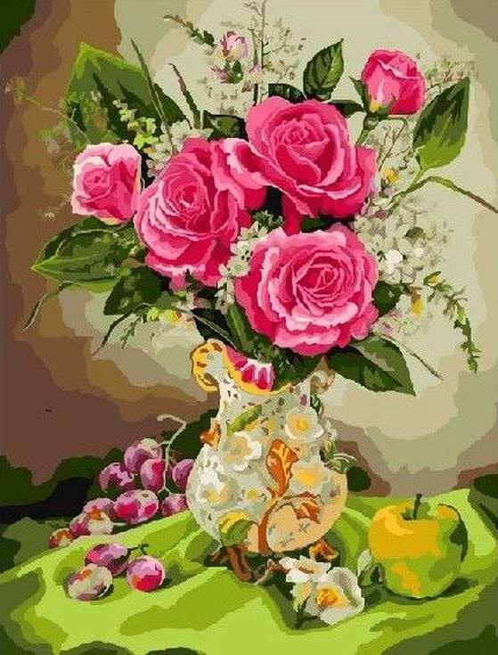 

Картина по номерам Paintboy Садовое очарование, 40x50, Садовое очарование