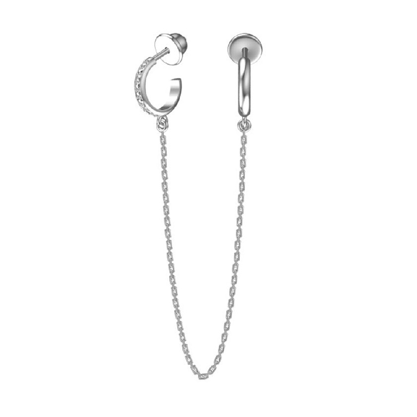 

Моносерьга из серебра POKROVSKY JEWELRY A6021506-00245, A6021506-00245