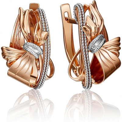 

Серьги из красного золота PLATINA jewelry 02-4238-00-000-1110-65, 02-4238-00-000-1110-65