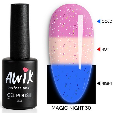 

Гель-лак Awix Professional Magic Night №30