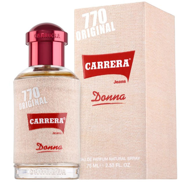 Парфюмированная вода женская Carrera Jeans 770 Original Donna 75мл коляска прогулочная sweet baby donna зелёный