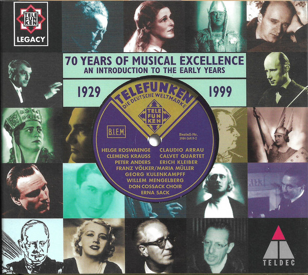 Various: The Telefunken Legacy: The Early Years (1 CD)