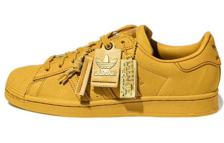 

Кеды унисекс Adidas Superstar желтые 44 EU, Желтый, Superstar