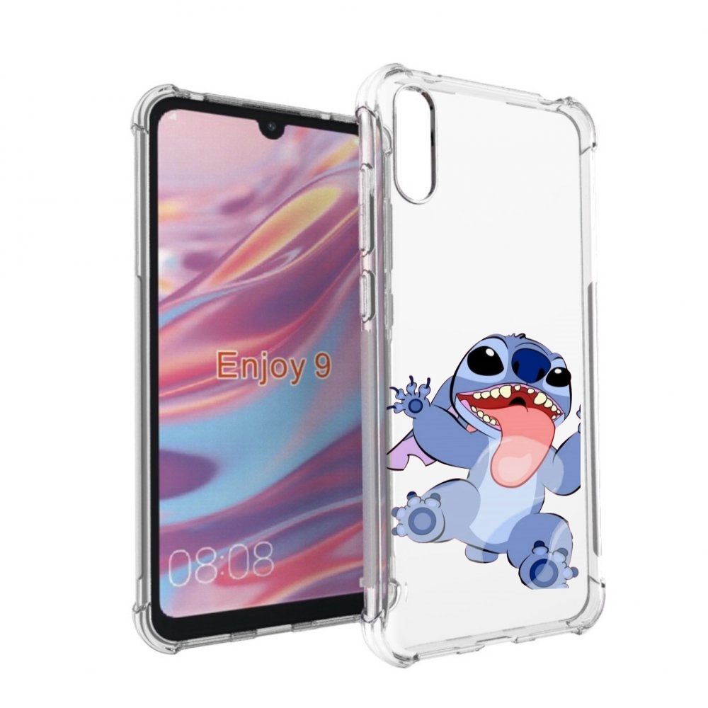 Чехол бампер MyPads большой-стич для Huawei Enjoy 9