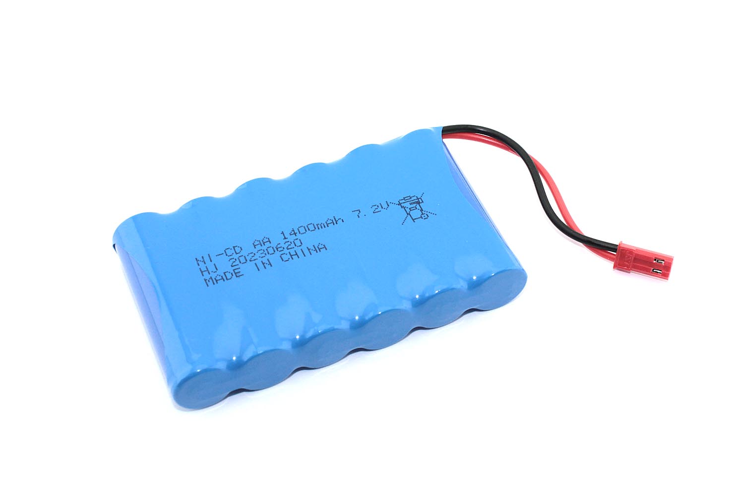 Аккумулятор Ni-Cd 7.2V 1400 mAh AA Flatpack разъем JST