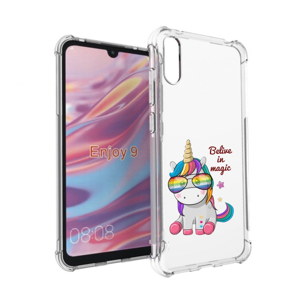 

Чехол бампер MyPads верю-в-магию детский для Huawei Enjoy 9, Прозрачный, Tocco