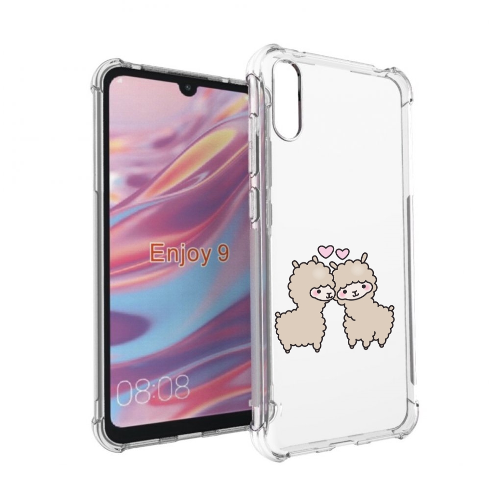 

Чехол бампер MyPads влюбленные-барашки для Huawei Enjoy 9, Прозрачный, Tocco