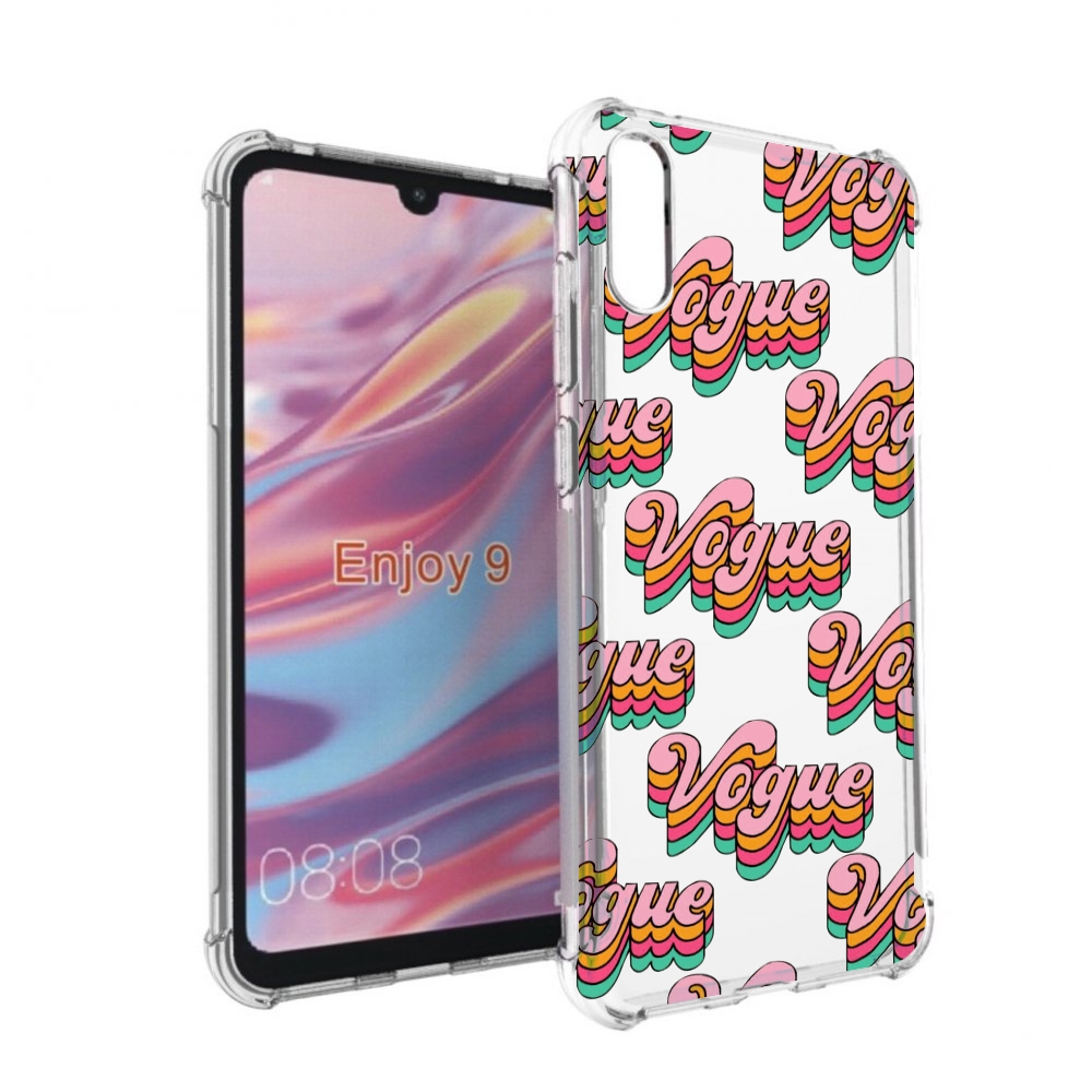 

Чехол бампер MyPads вогуе для Huawei Enjoy 9, Прозрачный, Tocco