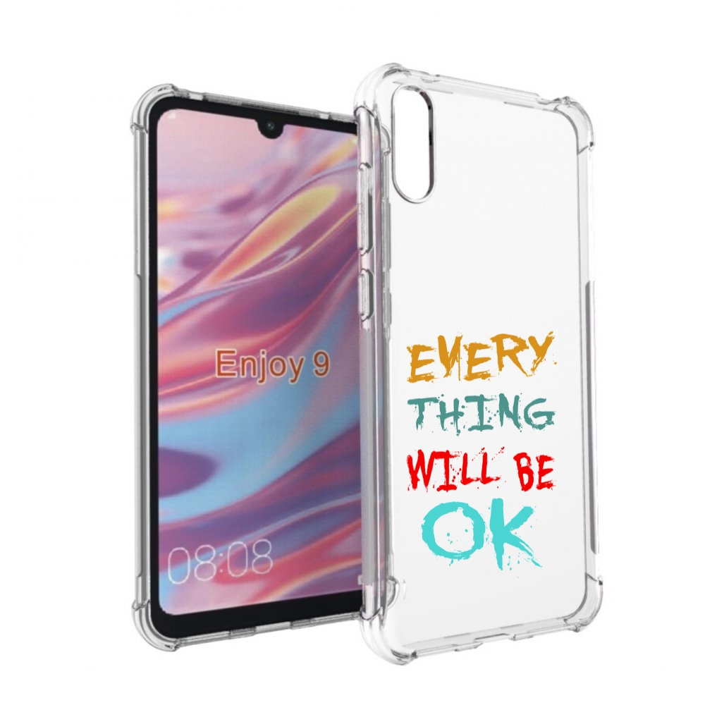 

Чехол бампер MyPads все-будет-хорошо для Huawei Enjoy 9, Прозрачный, Tocco