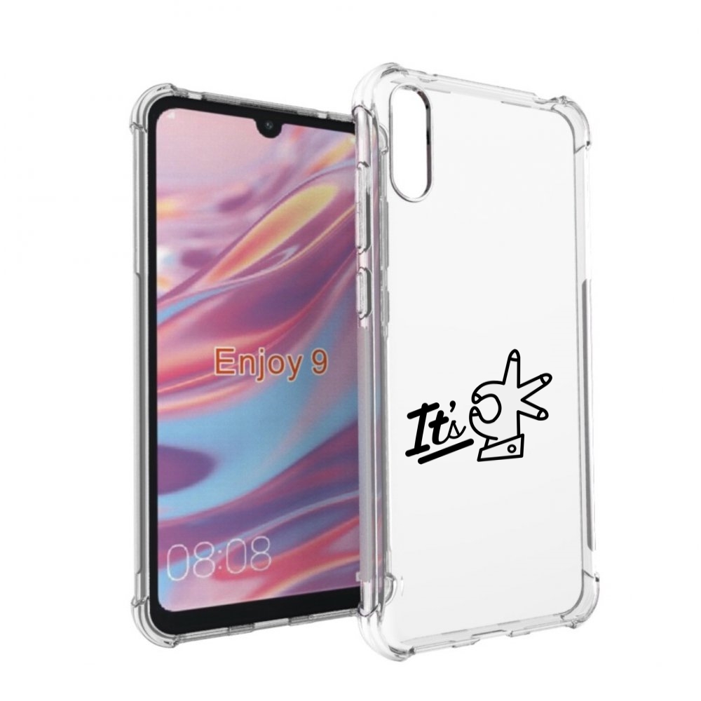 

Чехол бампер MyPads все-ок для Huawei Enjoy 9, Прозрачный, Tocco