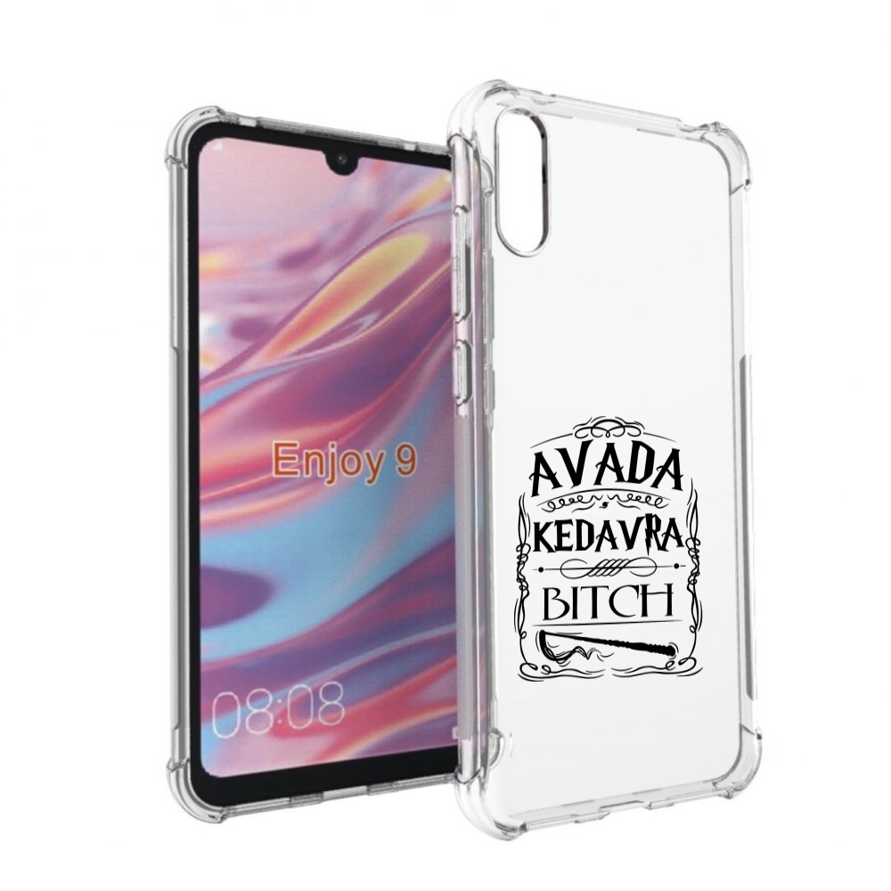 

Чехол бампер MyPads гарри-потер-заклинание для Huawei Enjoy 9, Прозрачный, Tocco