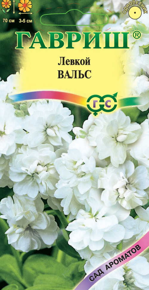 

Семена левкой Вальс Гавриш 1071857943-10 1 уп.