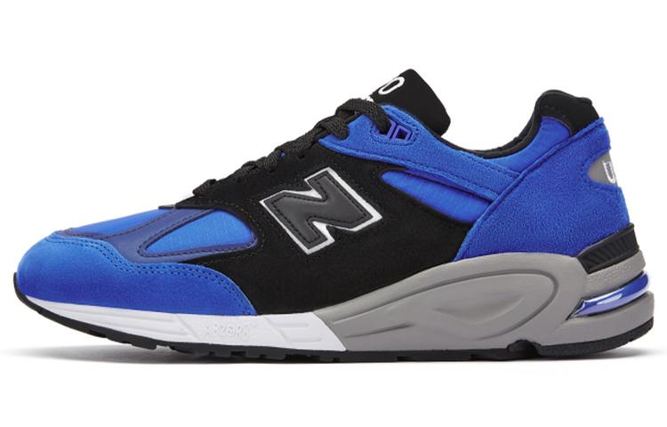 

Кроссовки унисекс New Balance NB 990 V2 синие 40 EU, Синий, NB 990 V2