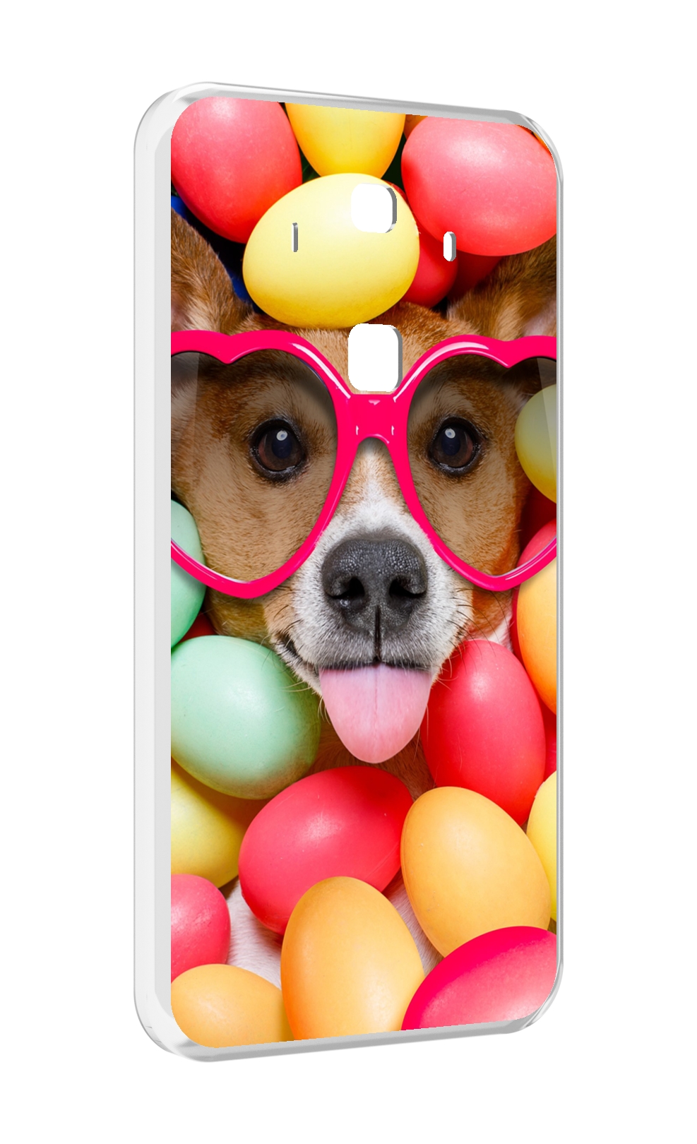 

Чехол MyPads Собака-в-яйцах для Huawei Mate 10 Pro, Прозрачный, Tocco