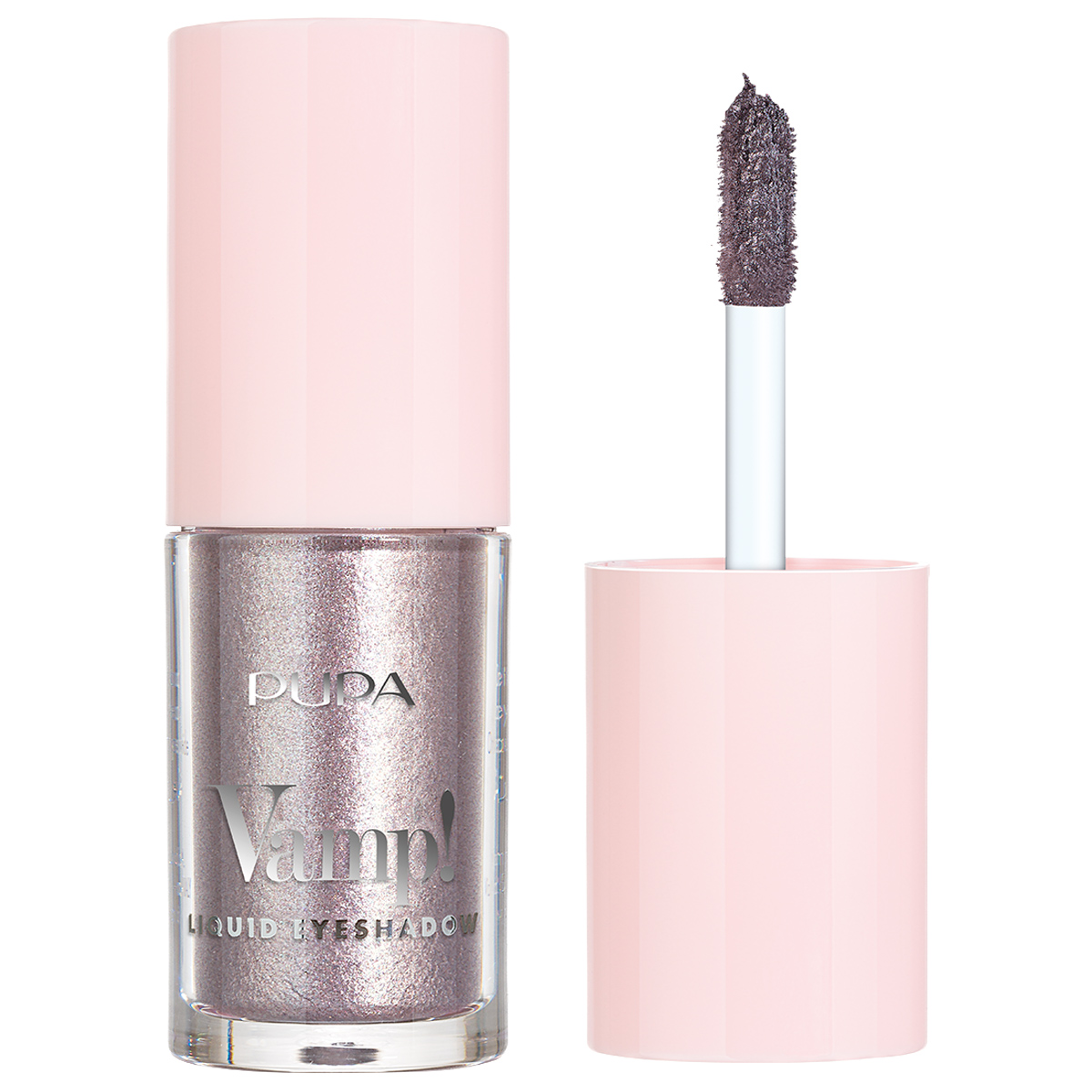 

Тени для век Pupa жидкие Vamp! Liquid Eyeshadow тон 003 smokey lilac, Серебристый