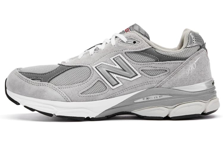 

Кроссовки унисекс New Balance NB 990 V3 серые 39.5 EU, Серый, NB 990 V3
