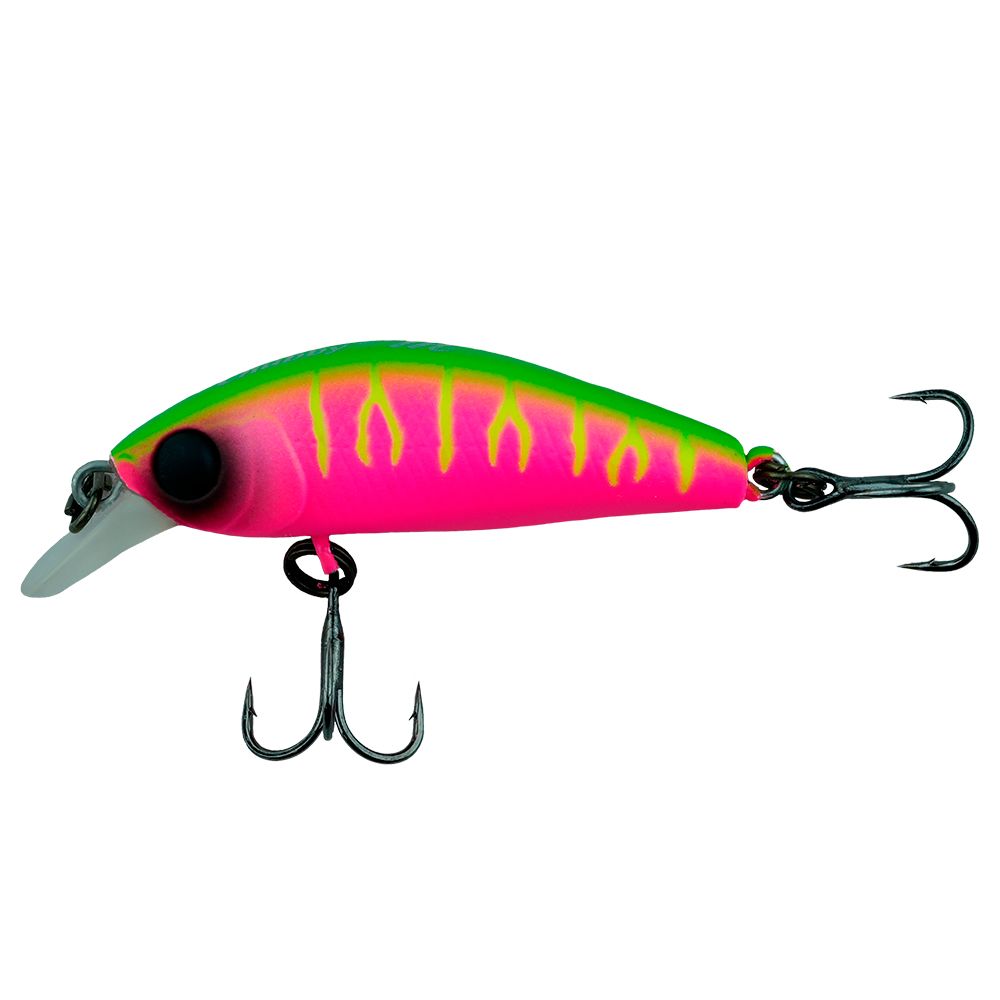 

Воблер JACKALL Chubby Minnow 35 цв. dragon fruit mat tiger, Розовый, Chubby Minnow 35