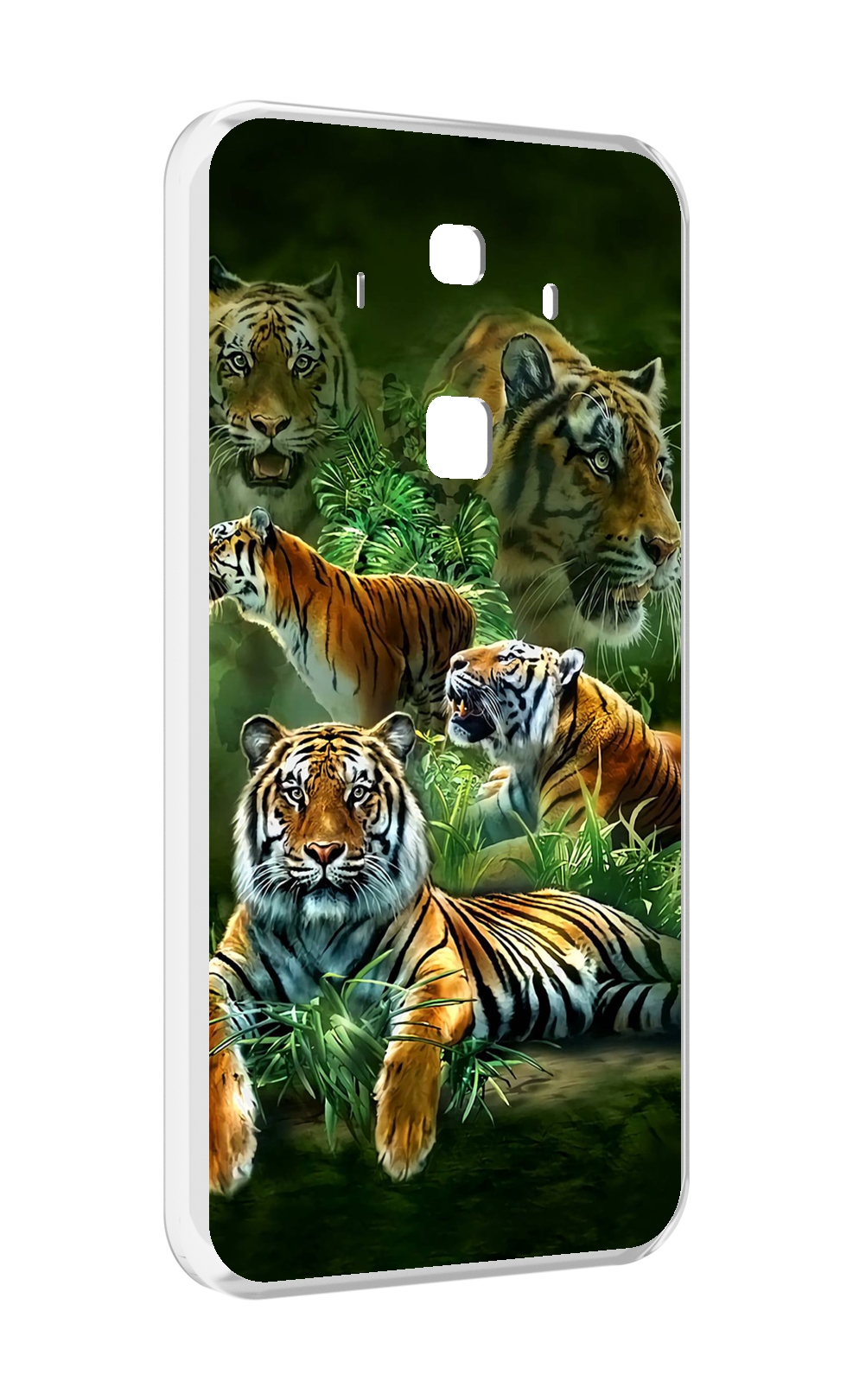 

Чехол MyPads Тигры для Huawei Mate 10 Pro, Прозрачный, Tocco