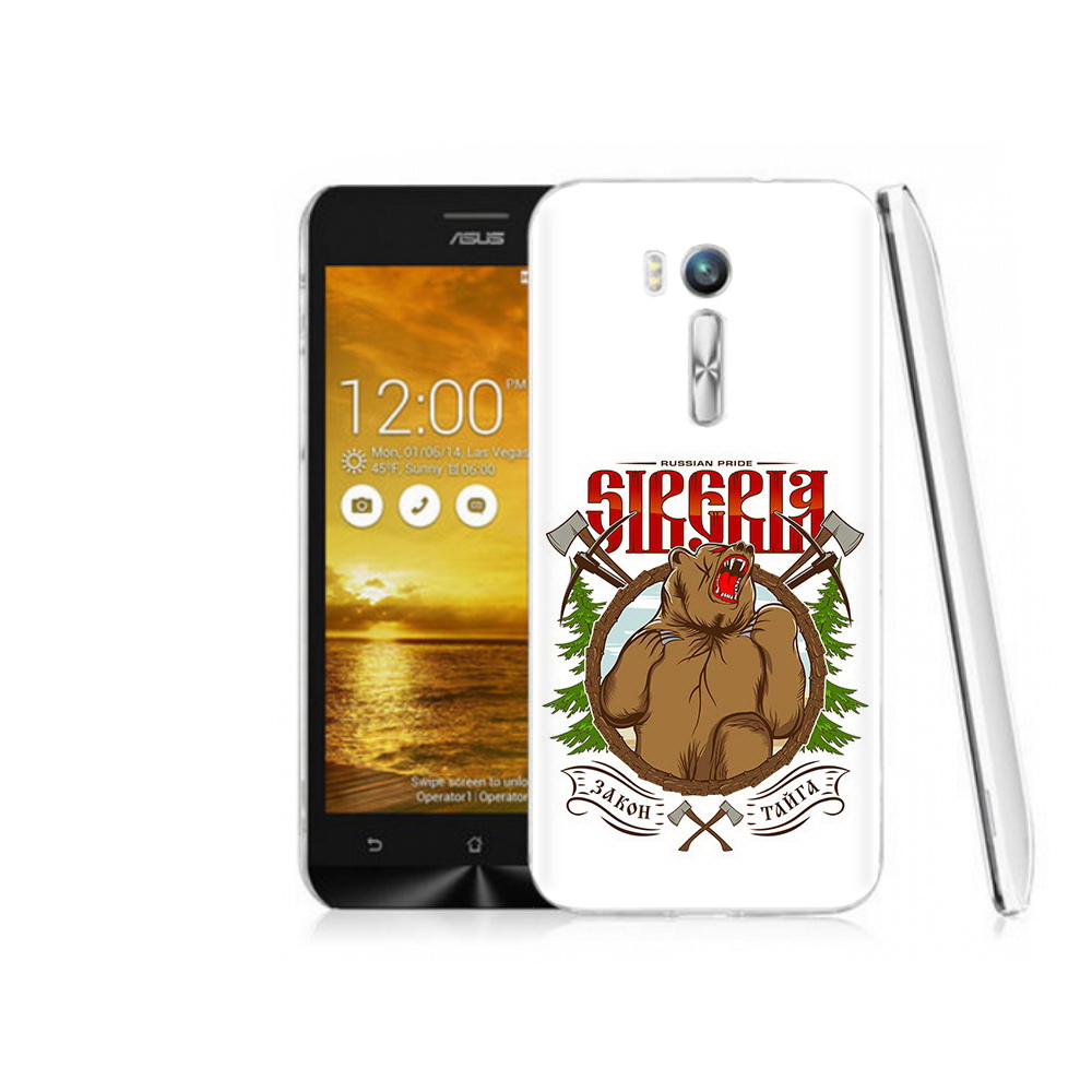 

Чехол MyPads Tocco для Asus ZenFone Go (ZB551KL) Тайга, Прозрачный, Tocco