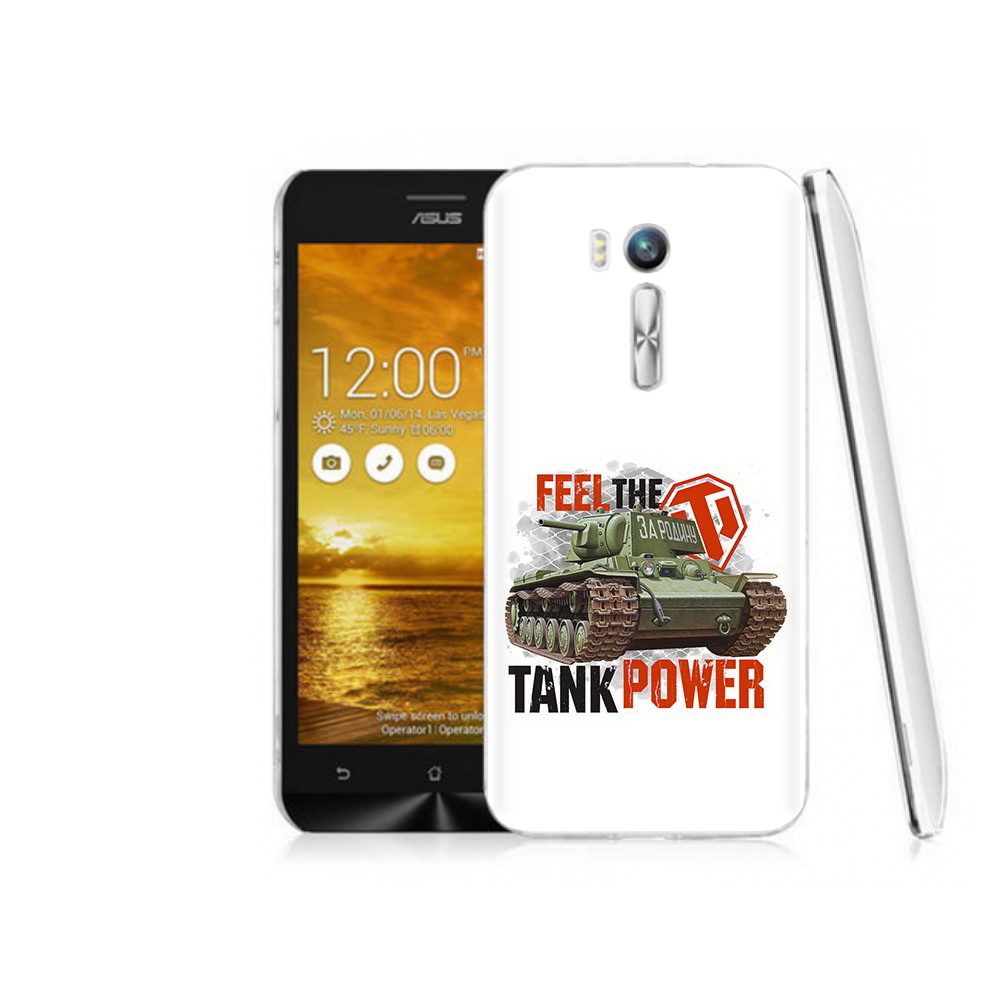 Чехол MyPads Tocco для Asus ZenFone Go (ZB551KL) Танк